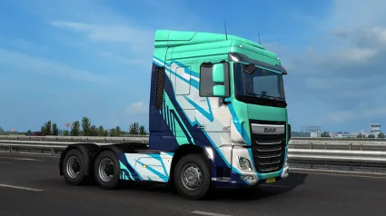 Euro Truck Simulator 2 - Super Stripes Paint Jobs Pack ✅ STEAM GIFT AUTO ✅ RU+МИР