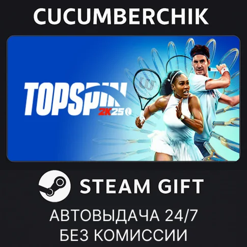 TopSpin 2K25STEAM GIFT AUTORU+МИР