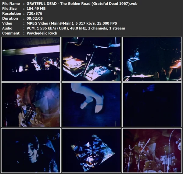 GRATEFUL DEAD - The Golden Road