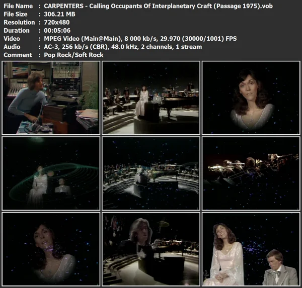 CARPENTERS - Calling Occupants Of Interplanetary Craft