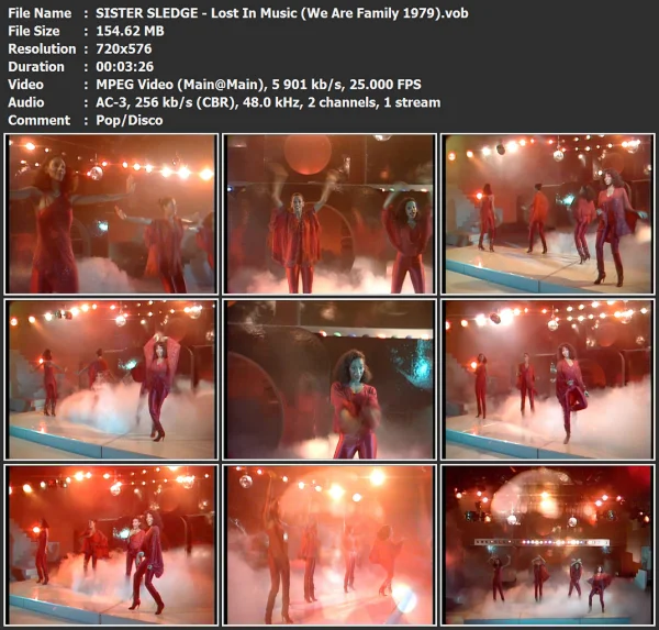 SISTER SLEDGE - Lost In Music