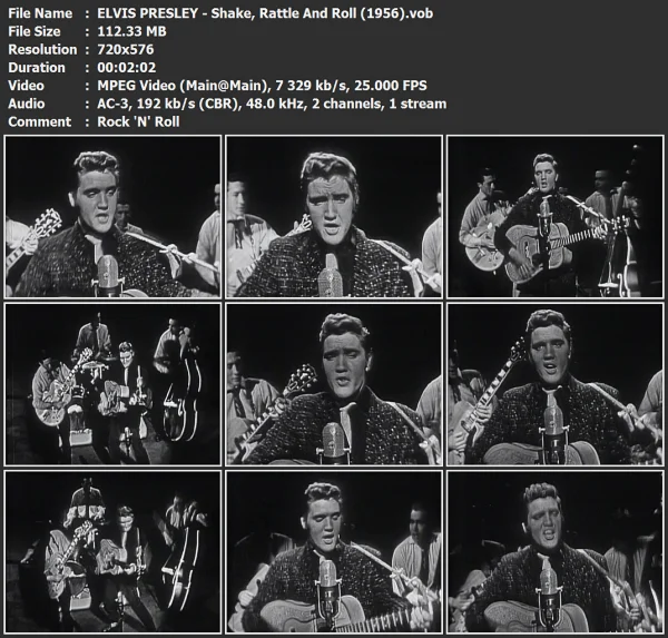 ELVIS PRESLEY - Shake, Rattle And Roll