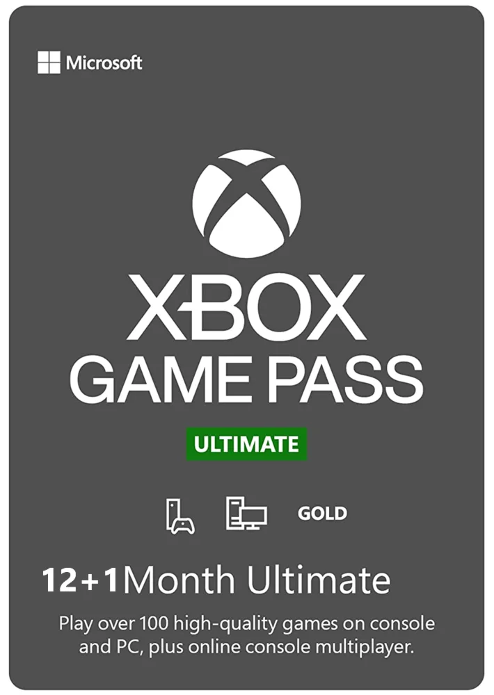 Xbox Game Pass ULTIMATE 12+1 Months + Free Activation