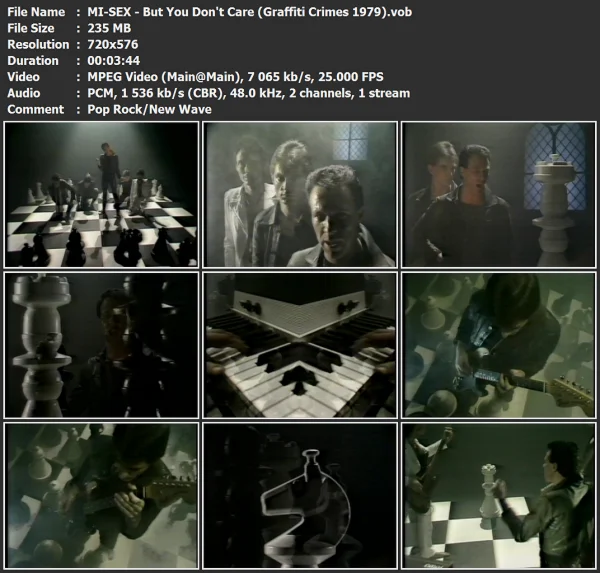 MI-SEX - But You Don't Care