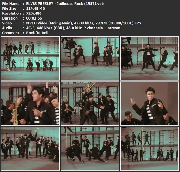 ELVIS PRESLEY - Jailhouse Rock