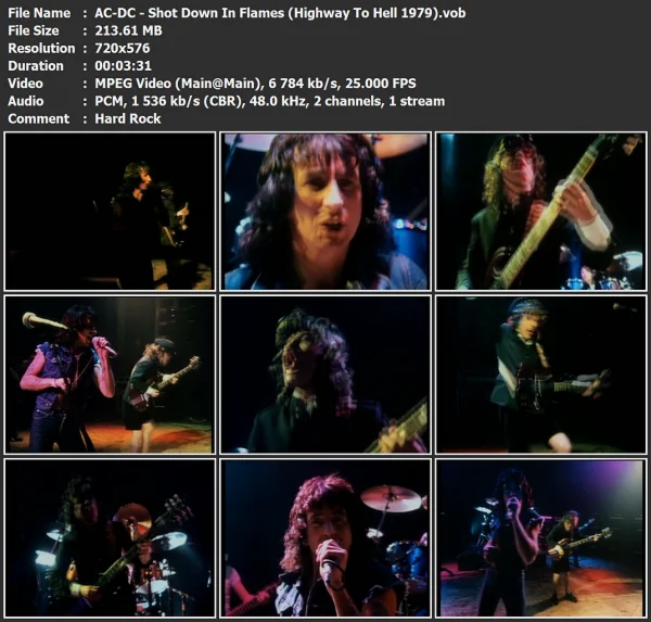 AC/DC - Shot Down In Flames