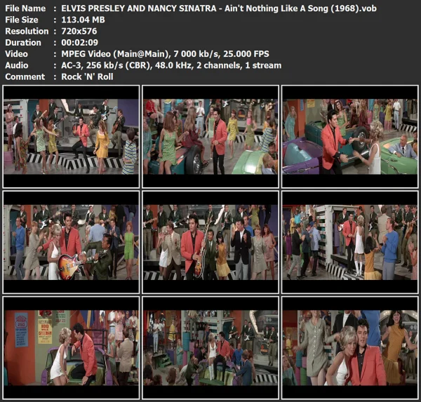 ELVIS PRESLEY AND NANCY SINATRA - Ain't Nothing Like A