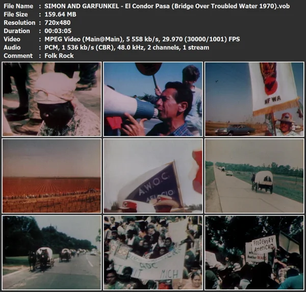 SIMON AND GARFUNKEL - El Condor Pasa
