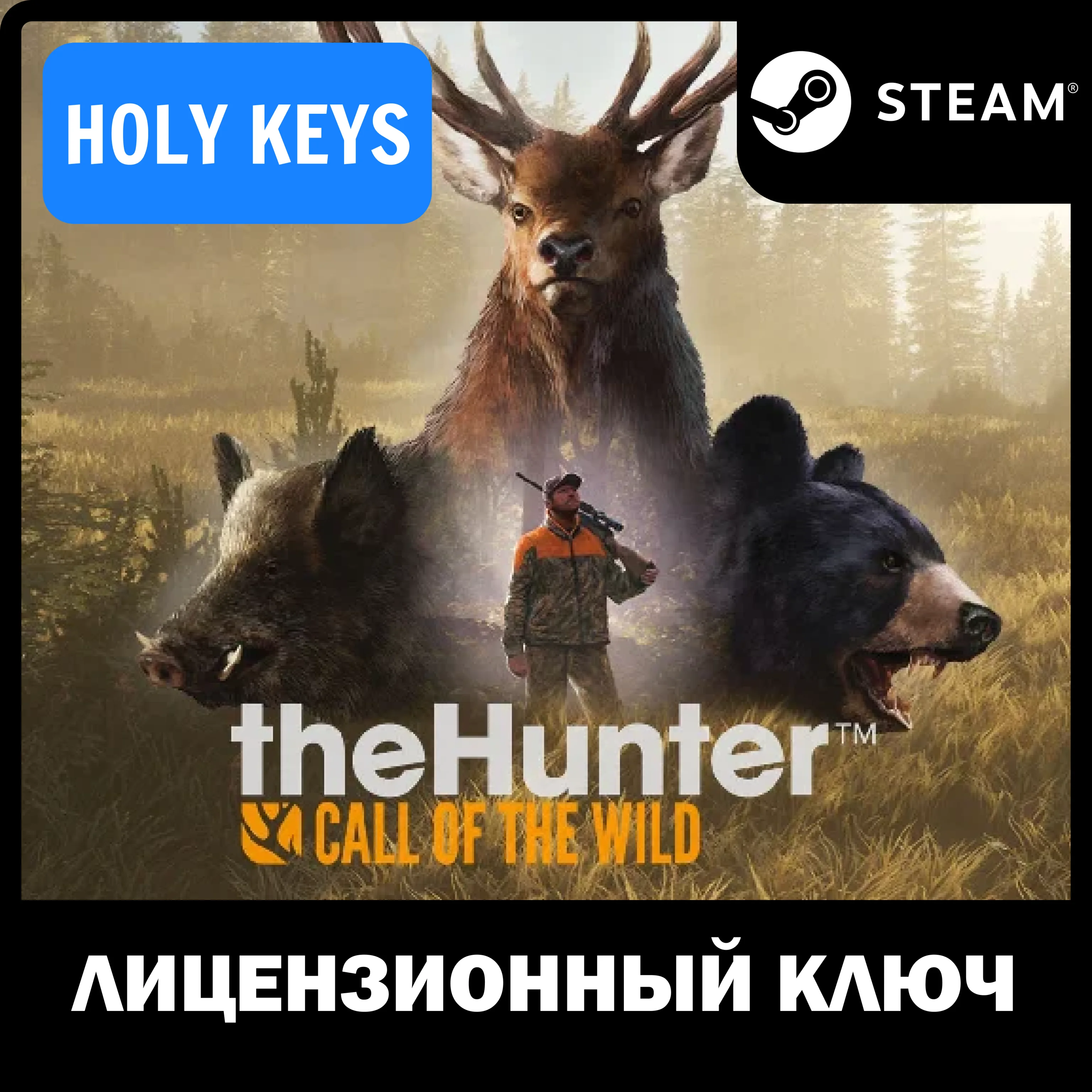 🔥theHunter: Call of the Wild + 9 DLC STEAM KEY  + 🎁