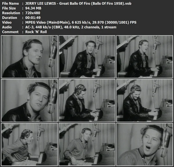 JERRY LEE LEWIS - Great Balls Of Fire