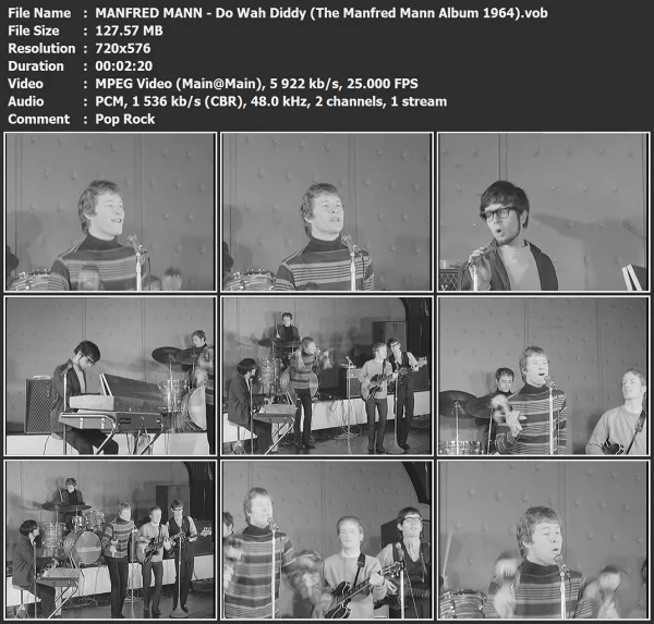 MANFRED MANN - Do Wah Diddy