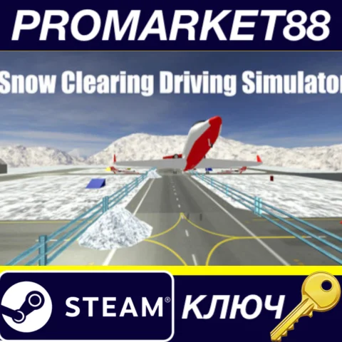 ⭐Snow Clearing Driving Simulator Steam КЛЮЧ GLOBAL (N