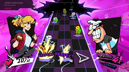 ⭐ ️ Rift of the NecroDancer: Pizza Tower - "World Wide N