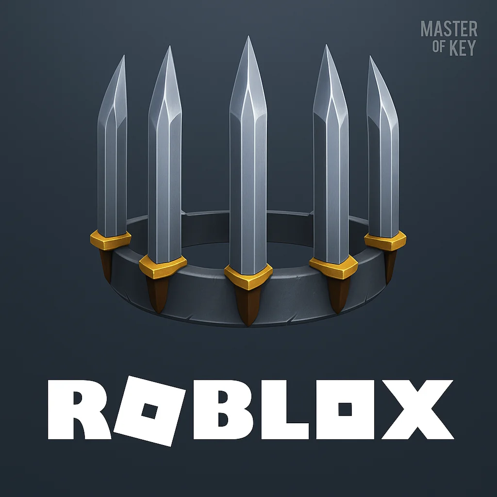 Murder Mystery 2 - Knife Crown Roblox Key