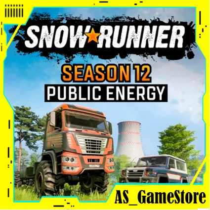 ⚫ ️SnowRunner - Сезон 12 Public Energy / Сноураннер | ПК Epic Games EGS