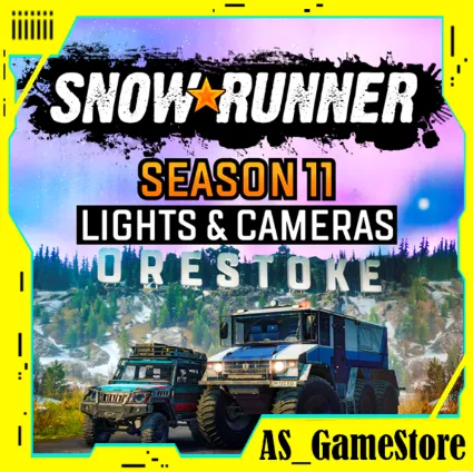 ⚫ ️SnowRunner - Сезон 11 Lights  Cameras / Сноураннер | ПК Epic Games EGS