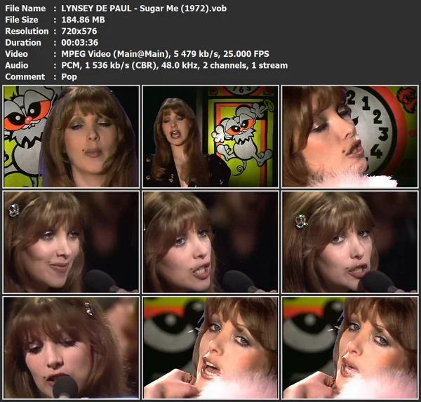 LYNSEY DE PAUL - Sugar Me