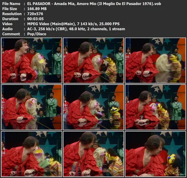 EL PASADOR - Amada Mia, Amore Mio