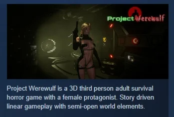 Project Werewulf  АВТОДОСТАВКА STEAM РОССИЯ