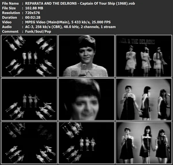 REPARATA AND THE DELRONS - Captain Of Your Ship