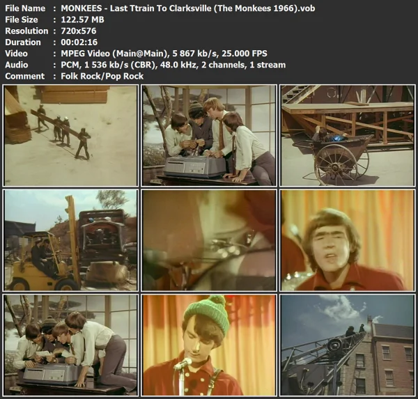 MONKEES - Last Ttrain To Clarksville