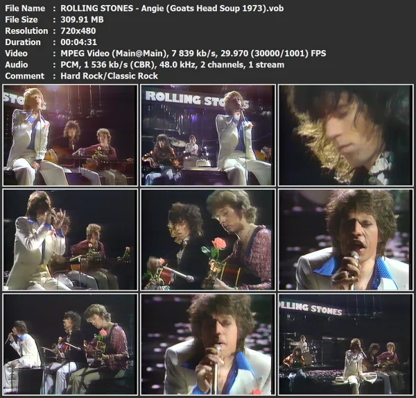 ROLLING STONES - Angie