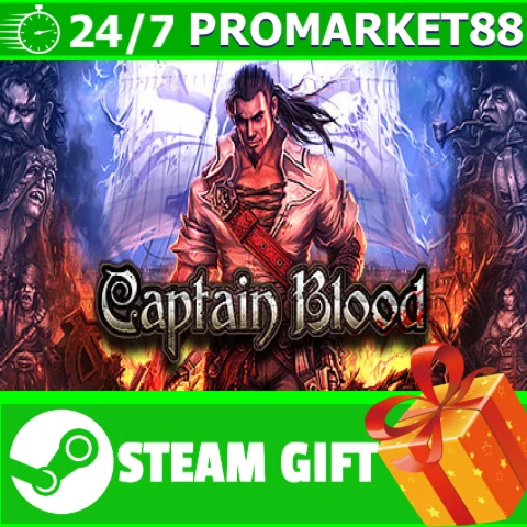 ⭐️ВСЕ СТРАНЫ+РОССИЯ⭐️ Captain Blood STEAM GIFT