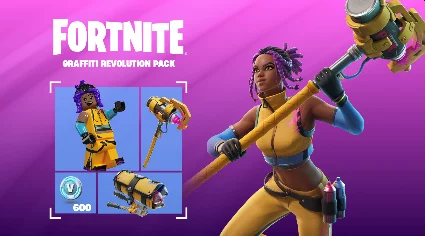 ✅ FORTNITE: Революция граффити +600 Vb XBOX|PC|PS КЛЮЧ 🔑