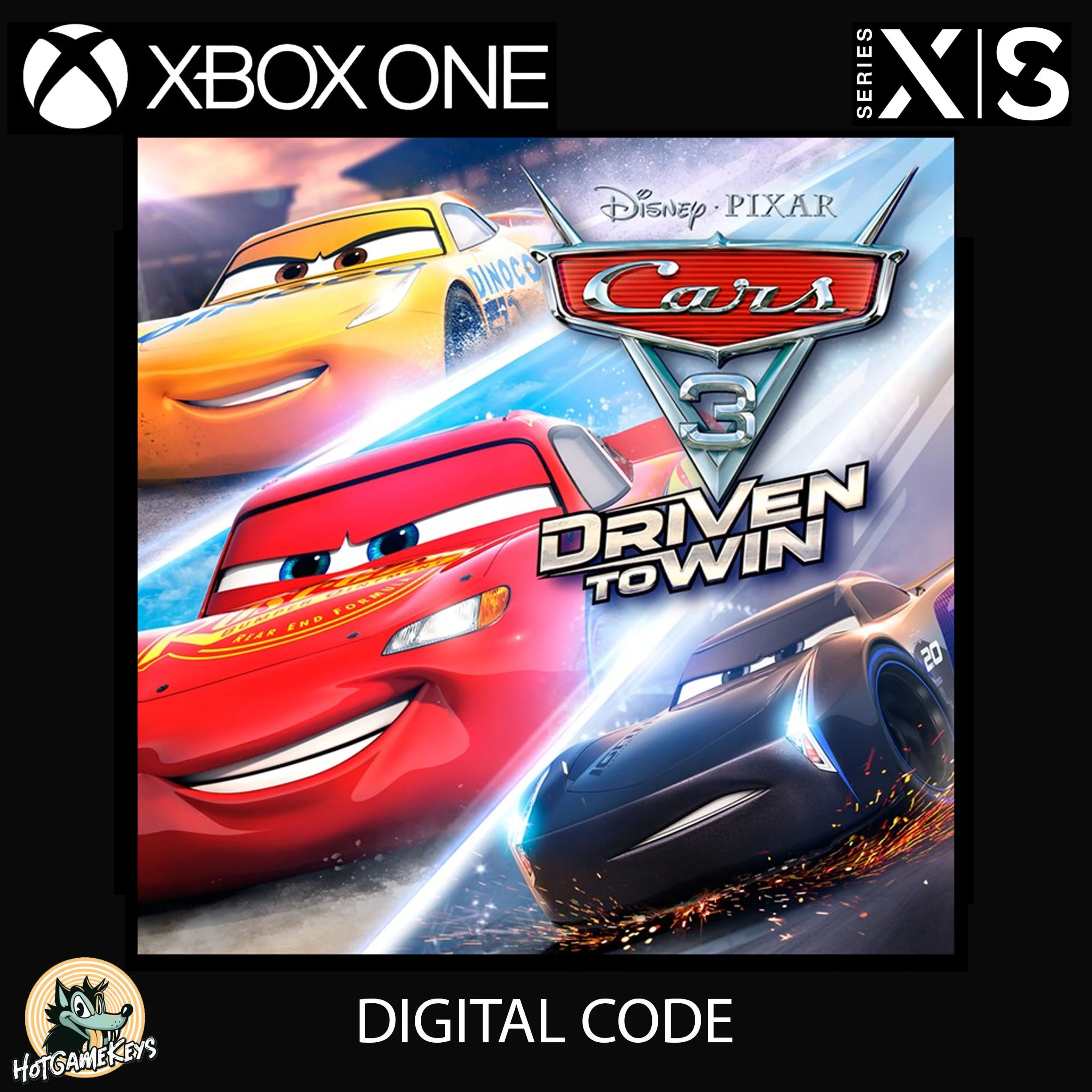 Тачки 3: Навстречу Победе XBOX [ Игровой Ключ  Код ]