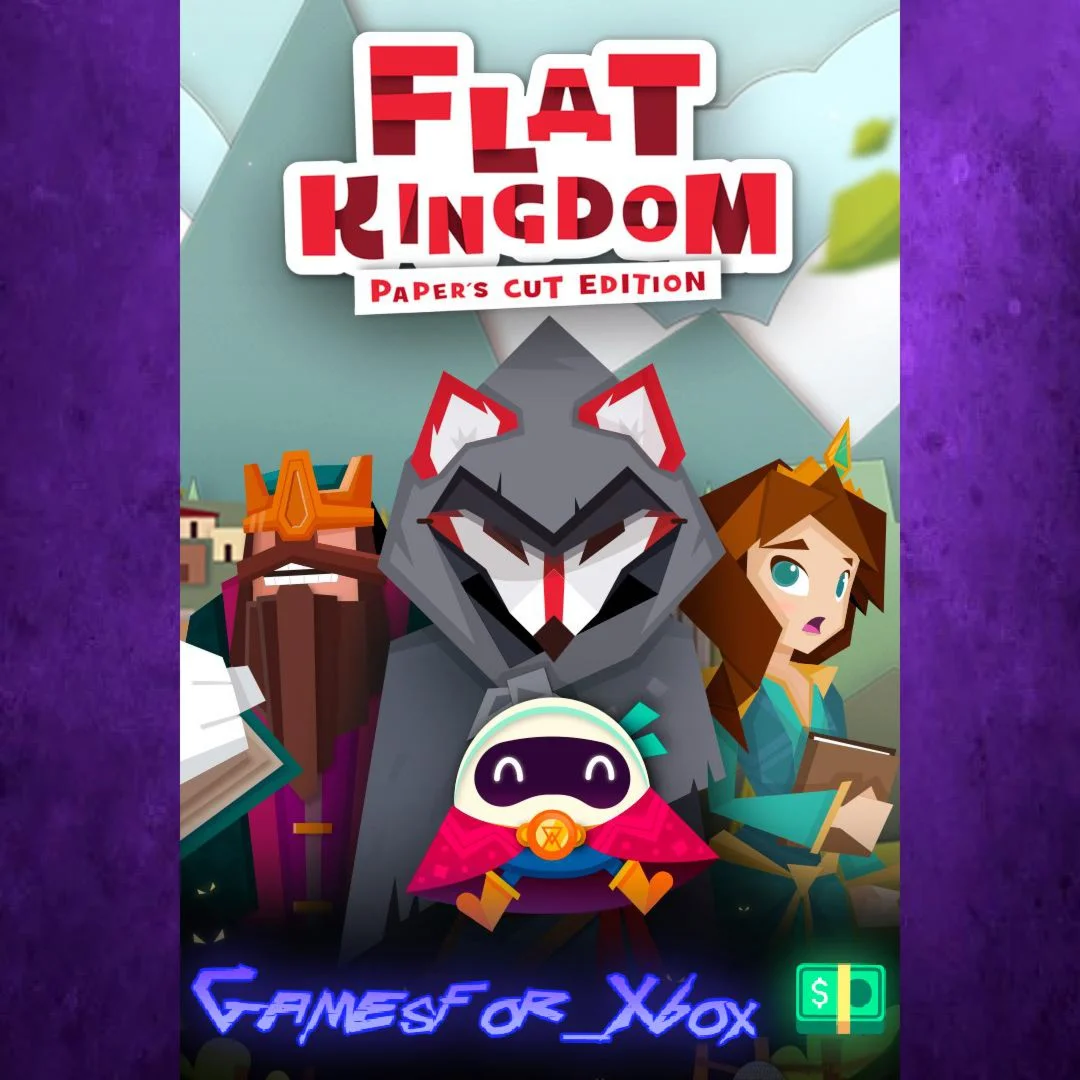 ️Flat Kingdom Paper's Cut Edition XBOX
