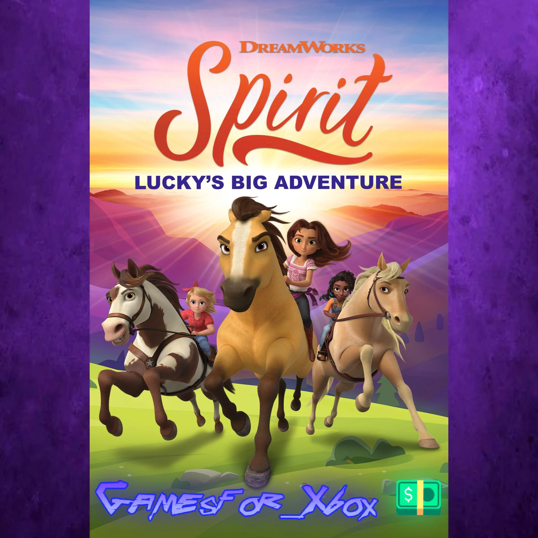 ️DreamWorks Spirit Lucky's Big Adventure XBOX