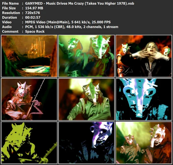 GANYMED - Music Drives Me Crazy