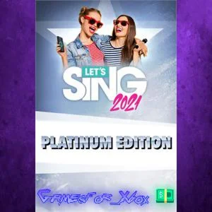 ️Let's Sing 2021 Platinum Edition XBOX