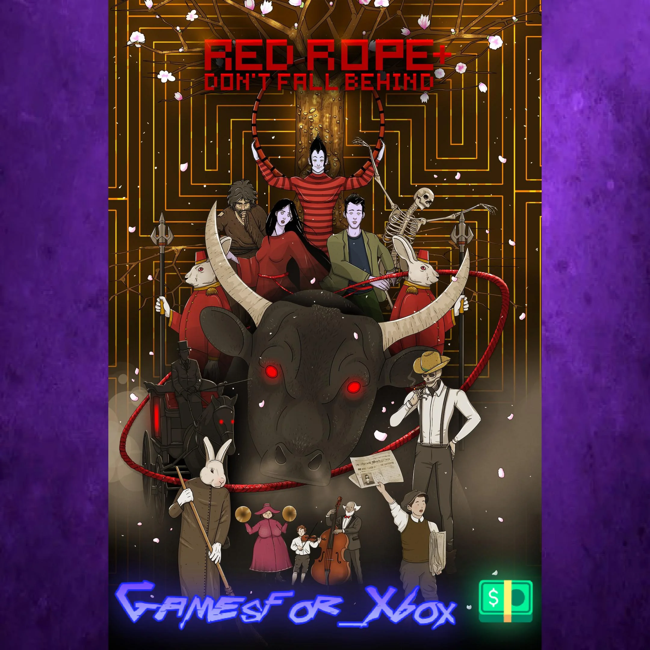 ️Red Rope Don't Fall Behind + XBOX