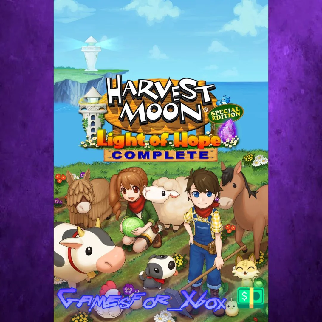 ️Harvest Moon Light of Hope SE Complete XBOX