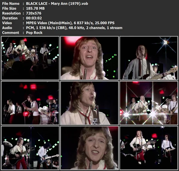 BLACK LACE - Mary Ann