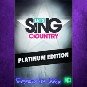 ️Let's Sing Country - Platinum Edition XBOX