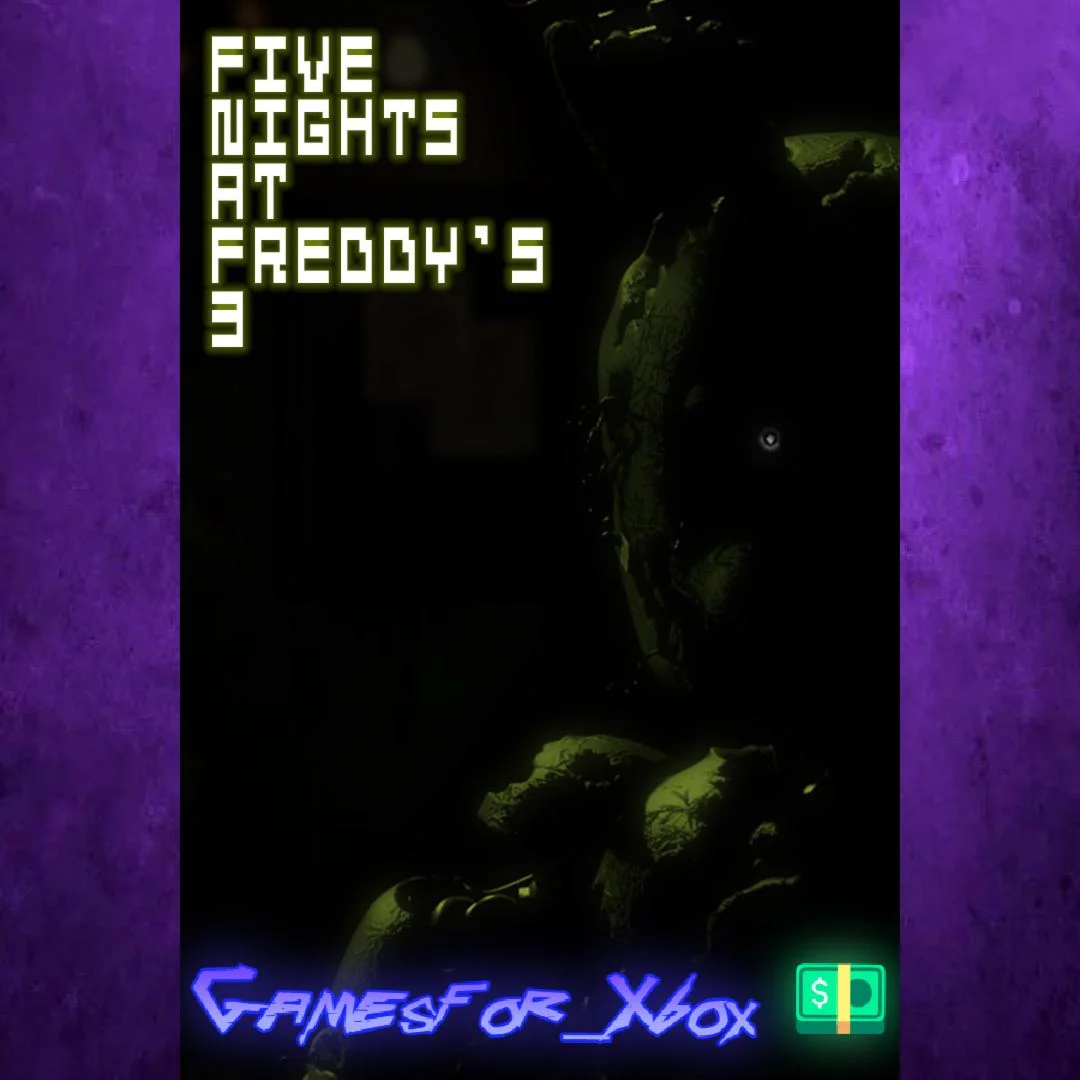 ️Five Nights at Freddy's 3 XBOX