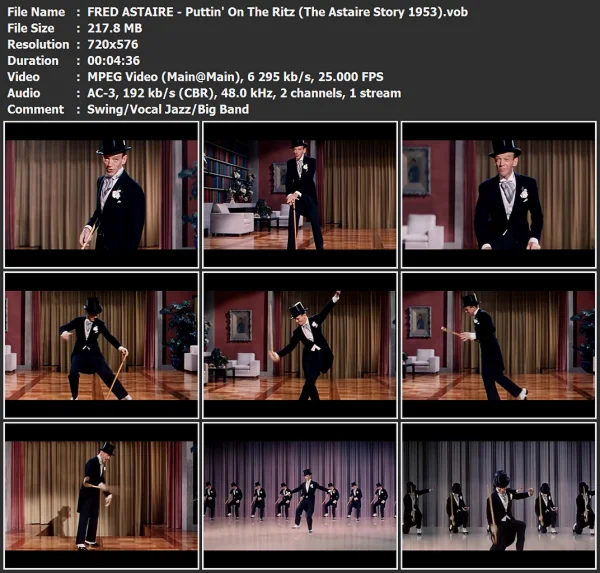 FRED ASTAIRE - Puttin' On The Ritz