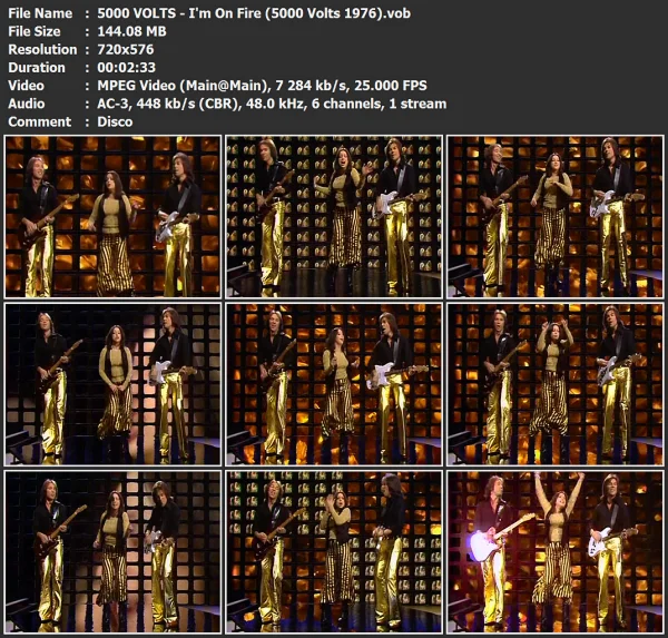 5000 VOLTS - I'm On Fire