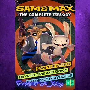 ️Sam & Max The Complete Trilogy XBOX