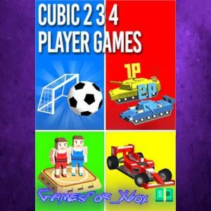 ️Cubic 2 3 4 Player Games XBOX