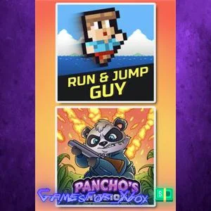 ️Indie Platformer Bundle Run & Jump Guy + Pancho' XBOX