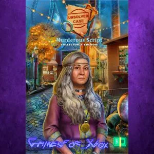 ️Unsolved Case Murderous Script CE Xbox XBOX