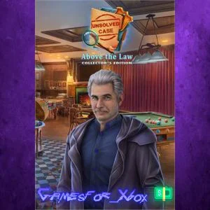 ️Unsolved Case Above the Law CE Xbox XBOX