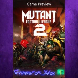 ️Mutant Football League 2 Game Preview XBOX