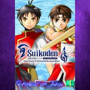 ️Suikoden I&II HD Remaster Gate Rune and Dunan Un XBOX