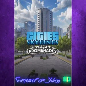 ️Cities Skylines - Plazas & Promenades XBOX DLC