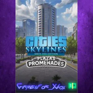 ️Cities Skylines - Plazas & Promenades WIND DLC