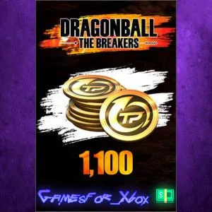 ️DRAGON BALL THE BREAKERS - 1100 TP Tokens XBOX DLC